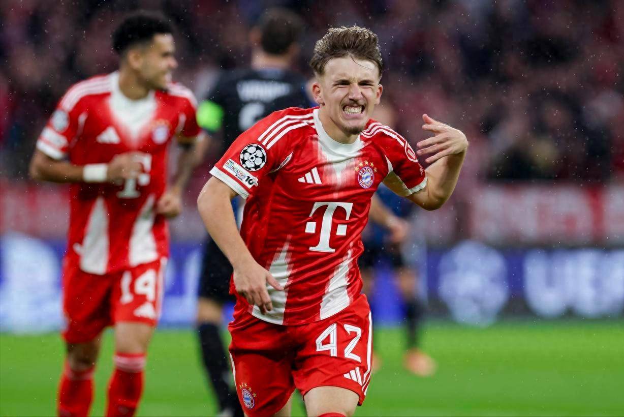 17岁拜仁新太子欧冠轰世界波 一月之间身价翻了13倍 涨至2000万欧